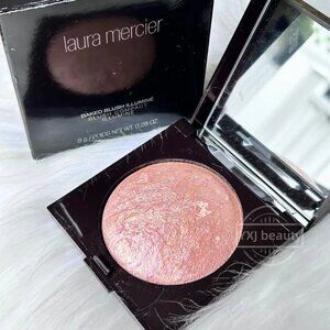 New Boxed Laura Mercier Baked Blush illumine~Rose~Full Size~Discontinued Rare